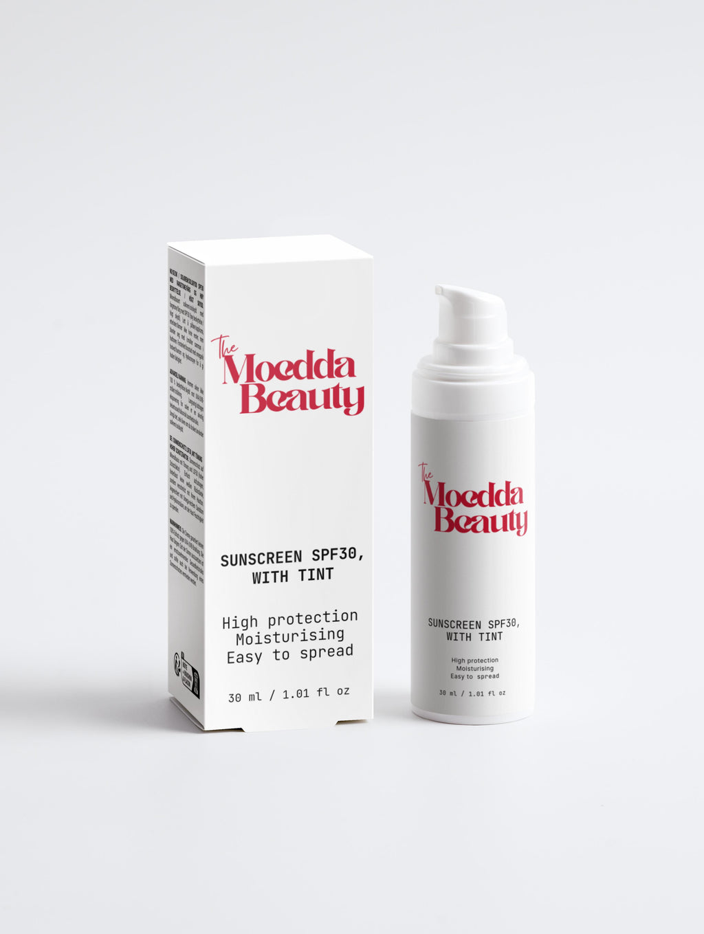 Sunscreen SPF30, with tint
