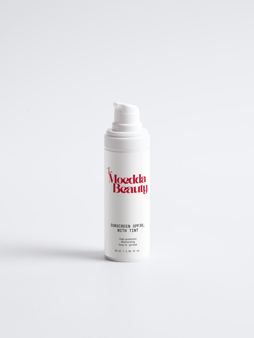 Sunscreen SPF30, with tint