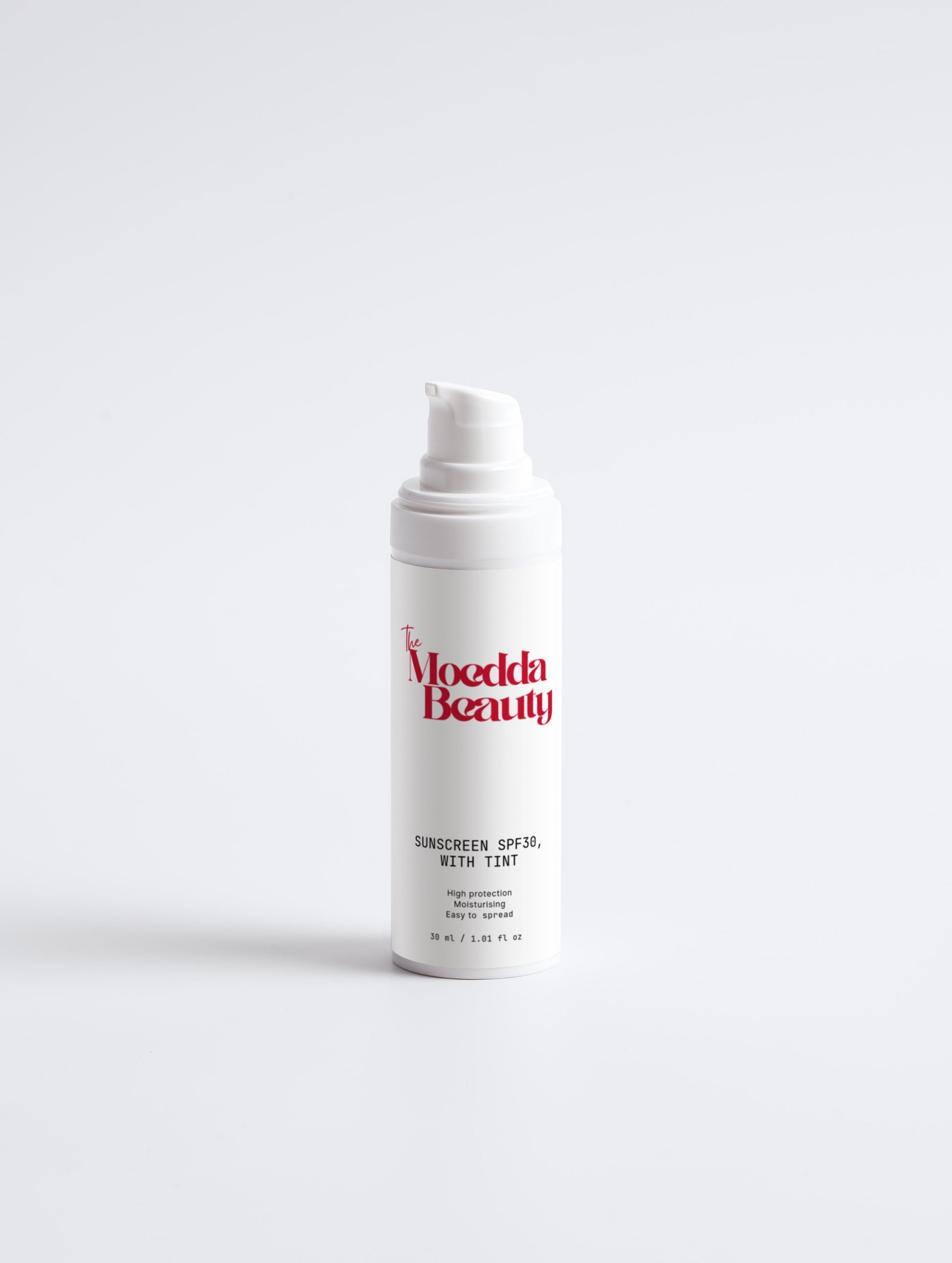 Sunscreen SPF30, with tint